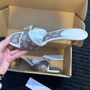 Coach Women's Brown and Tan Courts